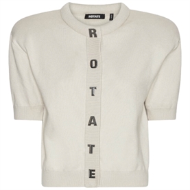 Rotate Firm Knit Cardigan, Wind Chime Grey